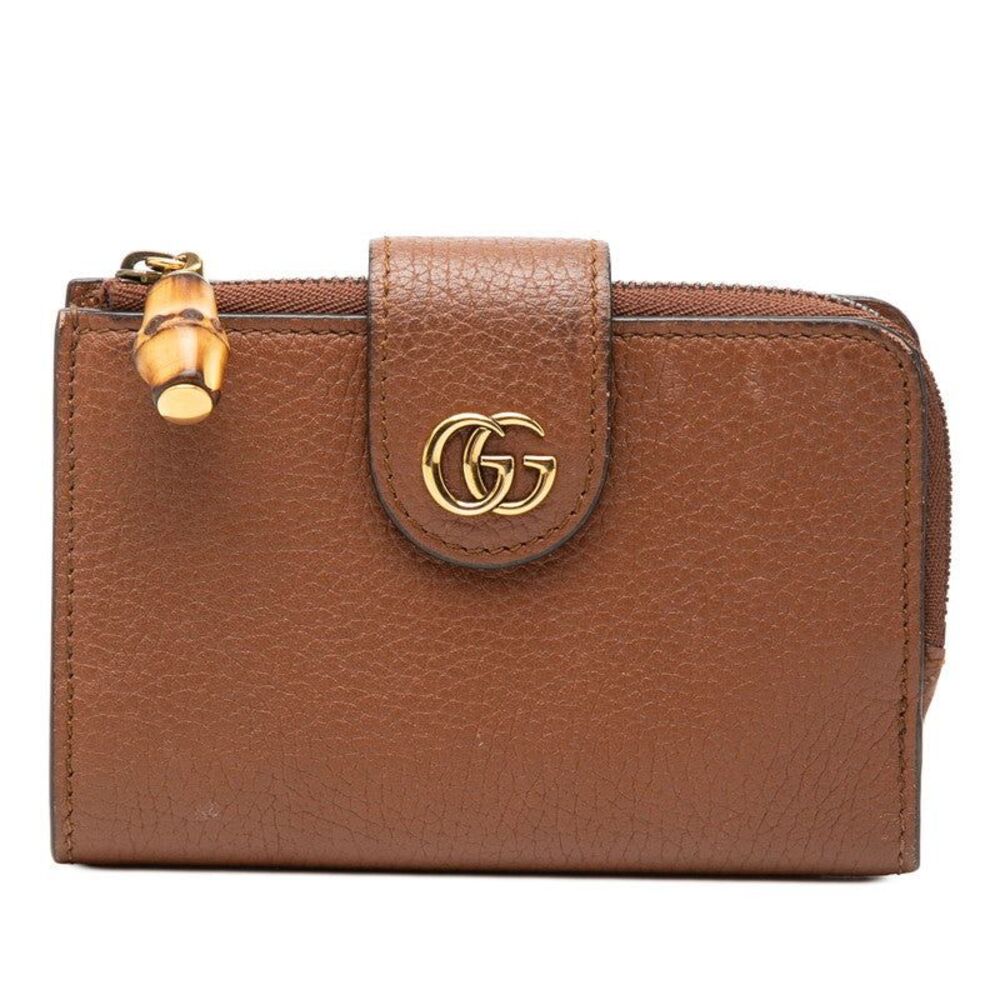 Gucci GG Marmont Bamboo Short Wallet
